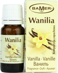 BAMER | Naturalny Olejek Eteryczny Waniliowy 7 ml – Aromaterapia, Zapach do Świec i Sauny – Idealny na Katar i Kaszel