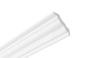 HEXIMO Deckenleisten aus Styropor XPS - Hochwertige Stuckleisten leicht & robust im modernen Design - (20 Meter Sparpaket ZG20 - 49x45mm) Stuckprofil Zierprofil Eckprofil Styroporprofil Winkelprofil