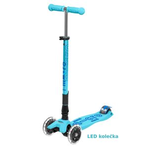 Maxi Micro Deluxe składana - bright Niebieski LED