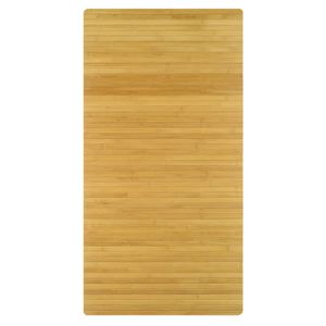 Kleine Wolke Badteppich Bambus 60 x 115 cm Braun