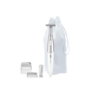 Braun Bikinitrimmer Silk-épil FG1100 mit 4 Extras weiß