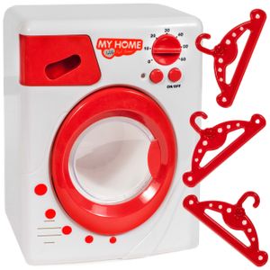 MalPlay Meine Erste Waschmaschine Kinderwaschmaschine | Haushaltsspielzeug | für Kinder Mädchen ab 3 Jahren