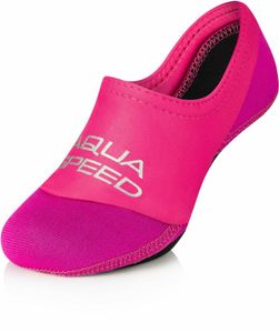 AQUA SPEED Neoprensocken Schwimmsocken Surfschuhe Socken neopren 22/23 pink