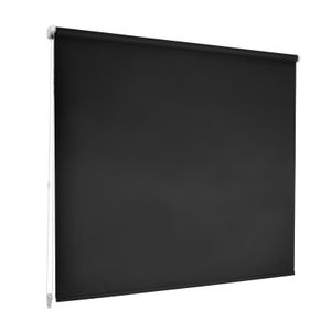 Sichtschutzrollo Daylight Color 120 x 150 cm Schwarz