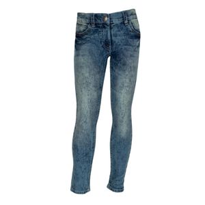 Modische Mädchen Skyni Jeans - Blau, Größe 122/128