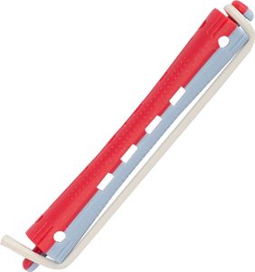 Permstyler červený/modrý dlouhý 11mm 12ks