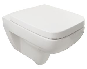 Keramag Wand WC Renova Nr. 1 Plan, 202150, Tiefspüler mit KeraTect-Glasur, Keramik, Weiß, 03852 2