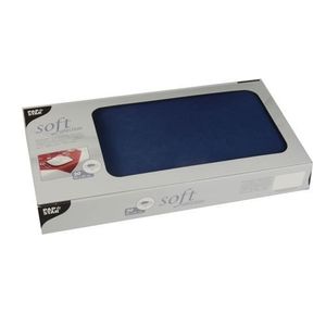 PAPSTAR Mitteldecken Soft Selection 80 x 80 cm, blau