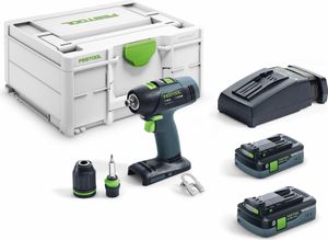 Festool Akku-Bohrschrauber T 18+3 HPC 4,0 I-Plus