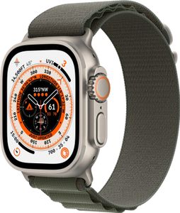 Apple Watch Ultra Titanium Cellular 49mm (Alpine Loop grün) Medium *NEW*