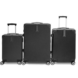 CMYbabee Kofferset 3 Teilig Gepäck-Sets, Hartschalenkoffer Reisekoffer Set ABS Koffer Trolleys mit 4 Rollen Kofferset M-L-XL-Set
