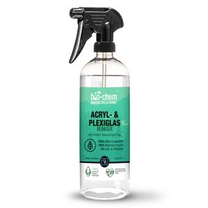 bio-chem Acryl- und Plexiglasreiniger | 750 ml | Glasreiniger für die materialschonende Reinigung von Fenstern aus Plexiglas und Acrylglas (0.75 l)
