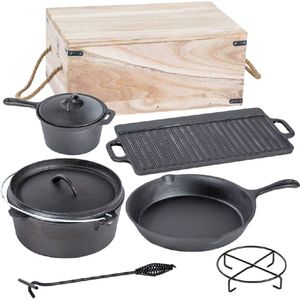 Dutch Oven Set Ø24,5cm 7-teilig Dutch Oven Set Ø24,5cm 7-teilig