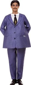 The Addams Family - Kostüm ‘” ’"Gomez"“ - Herren SM875 (L) (Violett/Weiß) The Addams Family - Kostüm ‘” ’"Gomez"“ - Herren SM875 (L) (Violett/Weiß)