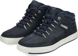 Timberland Davis Square Mid Hiker Herren Wanderstiefel Boots TB 0A2AQD 019 Navy Nubuk , Schuhgröße:45 EU