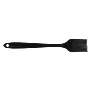Krumble Backpinsel - Fettpinsel - Küchenpinsel - Grillpinsel - Marinadenpinsel - Backpinsel - Butterpinsel - Silikon - Antihaft - Aufhängbar - 1 x 3 x 21 cm (lxbxh) - Schwarz
