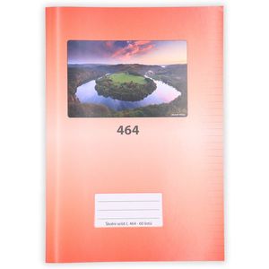 464 - Notatnik A4 linia 60l.