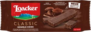 Loacker Classic Double Choc kakaové oblátky s čokoládovým krémom 135g