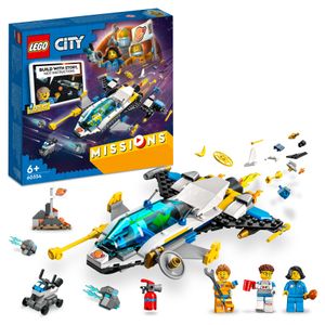 LEGO 60354 City Erkundungsmissionen im Weltraum mit Raumschiff und 3 Minifiguren