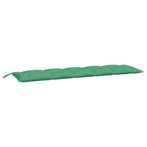 vidaXL Gartenbank-Auflage Grün 180x50x7 cm Oxford-Gewebe