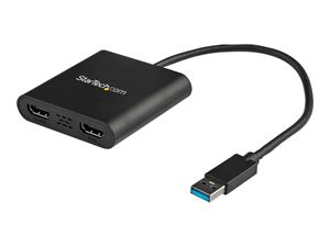 StarTech.com USB auf Dual HDMI Adapter - 4K - 3.2 Gen 1 (3.1 Gen 1) - USB Typ-A - HDMI-Ausgang - 384