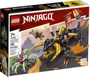 LEGO 71782 NINJAGO Coles Erddrache EVO, Spielzeug zum Sammeln mit aufrüstbarem Drachen & Skorpion-Figur sowie Minifiguren für Jungen und Mädchen