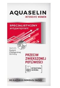 Aquaselin, Intensive Women Specjalistyczny antyperspirant roll-on, 50 ml