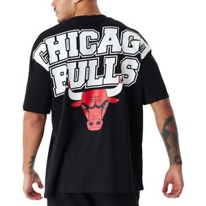 New Era NBA Oversized Shirt - BACKPRINT Chicago Bulls - M