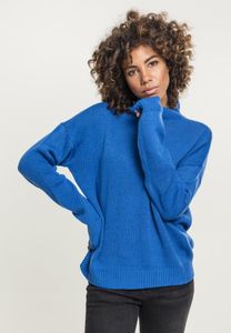 Ladies Oversize Turtleneck Sweater, Größe:3XL, Farbe:brightblue