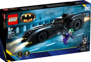 LEGO 76224 DC Batmobile: Batman verfolgt den Joker Set, Batmobil-Spielzeugauto von 1989 mit 2 Minifiguren, Automodell des Dark Knight mit Batarang, Superhelden-Geschenk für Kinder, Jungen und Mädchen