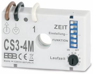 Elektrobock CS3-4M Multifunktions Nachlaufrelais Unterputz