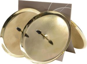 Kerzenhalter 4er-Set Metall 5x8cm gold