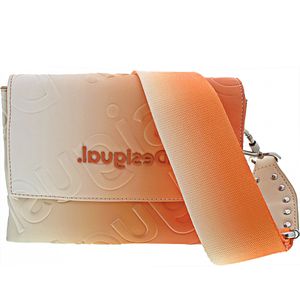 Desigual Bols Colorama Deep Rodas Damen Umhängetasche in Orange, Größe 1
