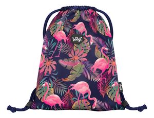 Schulrucksack Set Mädchen 3 Teilig, Schultasche ab 3. Klasse, Grundschule Ranzen mit Brustgurt, Ergonomischer Schulranzen (Flamingo)