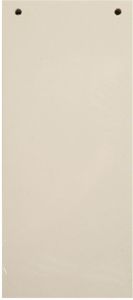 EXACOMPTA Trennstreifen 105 x 240 mm chamois 180 g/qm 100 Stück