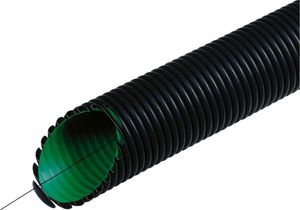 Fränkische Kabuflex R plus 125 Kabelschutzrohr mit Einzugsschnur 125 mm, (19210125), 25 m