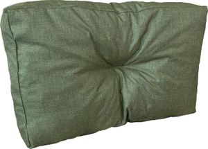 Pillows24 - Vankúš na palety odolný voči vode a UV žiareniu - Bočný vankúš | Vankúš na europalety 120x80 - Nábytok z paliet - Vonkajší/vnútorný, zelený