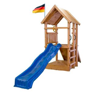 Kletterturm Holzturm Spielturm Sandkasten Zubehörset- (3367)