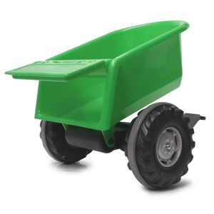 Jamara Anhänger Ride-on grün für Traktor Power Drag