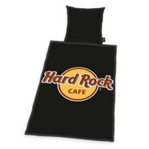 Renforce Bettwäsche 135x200 Hard Rock Cafe-schwarz