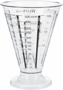 WESTMARK Messbecher SAN 0,5l 1 Stck. 108410 (EKB)