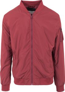 Bunda Urban Classics Light Bomber Jacket burgundy - M