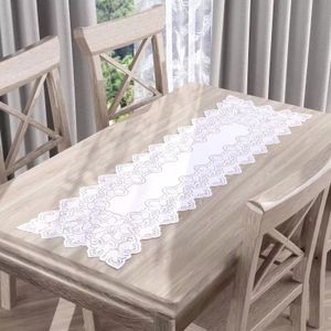 Obrus żakardowy bieżnik Rimon 40x110cm biały