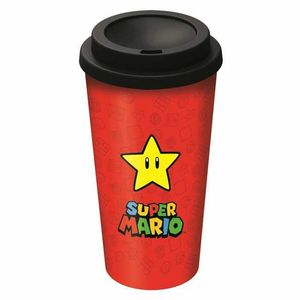 Stor 01379 - Nintendo - Super Mario - doppelwanige Kaffeebecher 520ml