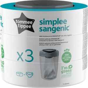 TOMMEE TIPPEE Náhradné kazety Sangenic Simplee (3 ks)