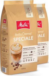 Melitta BellaCrema Speciale Kaffee-Bohnen, ungemahlen, für Vollautomaten, im Set Melitta BellaCrema Speciale Kaffee-Bohnen, ungemahlen, für Vollautomaten, im Set