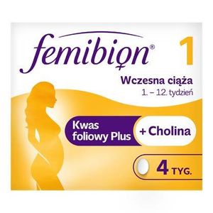 Femibion 1 Frühschwangerschaft 28 Tabletten Für 4 Wochen Schwangerschaft Folsäur