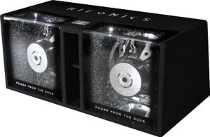 HIFONICS Dual-Bandpass ZRX-12DUAL Dual-Bandpass 2x30 cm