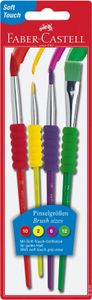 Pinsel 4er Set mit Softgriffstück