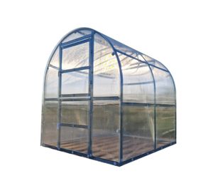 Gewächshaus KLASIKA SLIM 2x2m (4m2) mit 6mm Polycarbonat